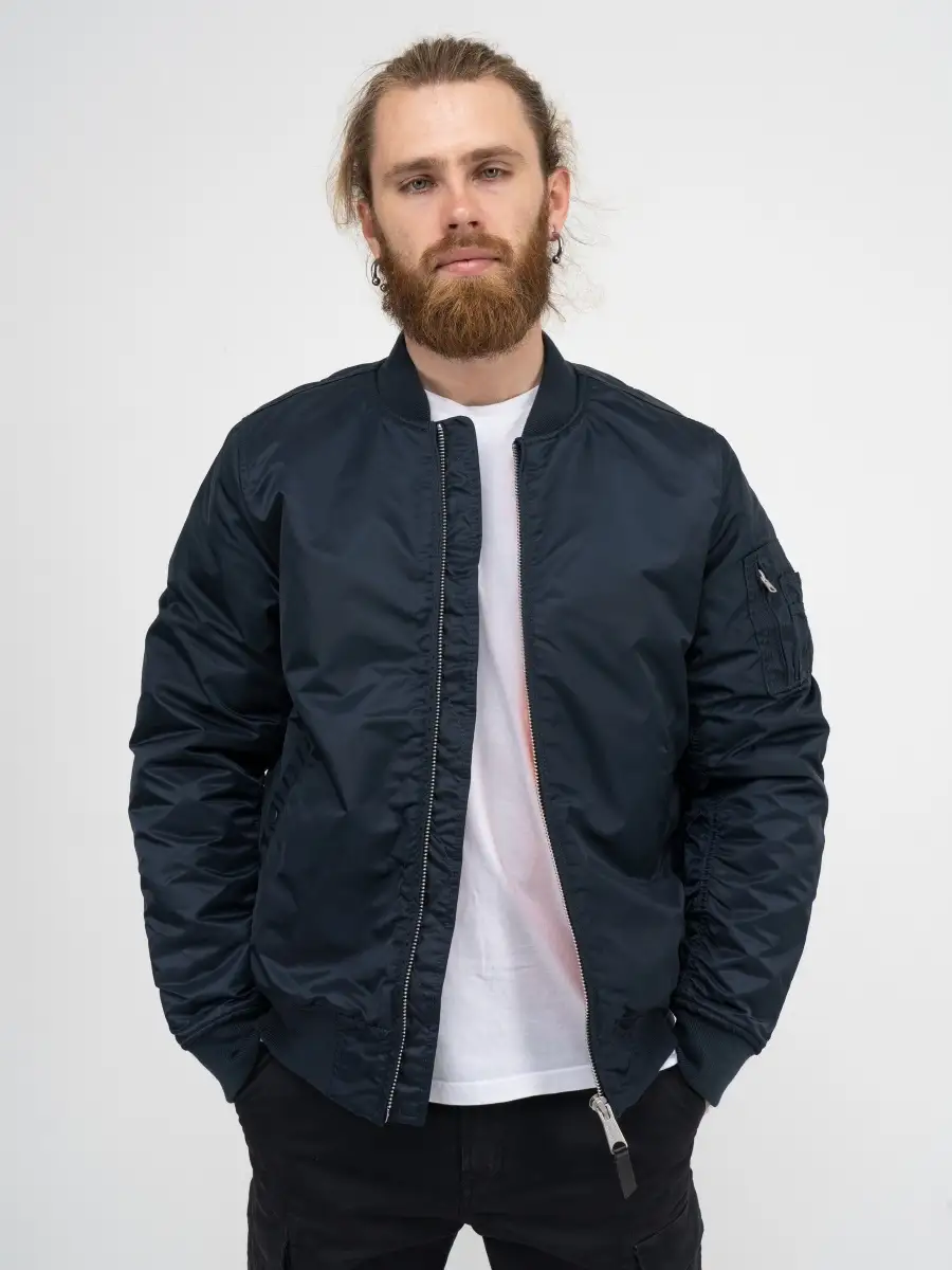 Куртка / Бомбер утепленный мужской ''Westford MA-1'' (Night Sky) Vintage Industries