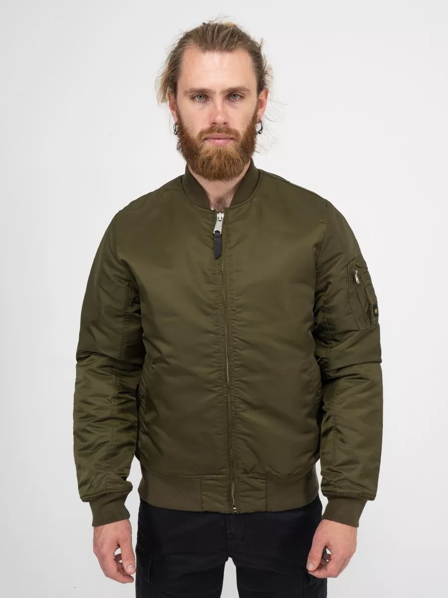 Куртка / Бомбер утепленный мужской ''Westford MA-1'' (Olive Drab) Vintage Industries Куртка / Бомбер утепленный мужской ''Westford MA-1'' (Olive Drab) Vintage Industries
