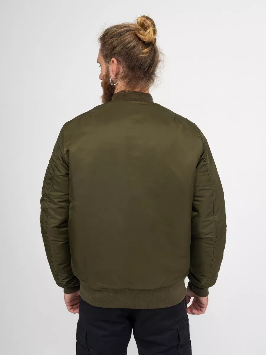 Куртка / Бомбер утепленный мужской ''Westford MA-1'' (Olive Drab) Vintage Industries Куртка / Бомбер утепленный мужской ''Westford MA-1'' (Olive Drab) Vintage Industries