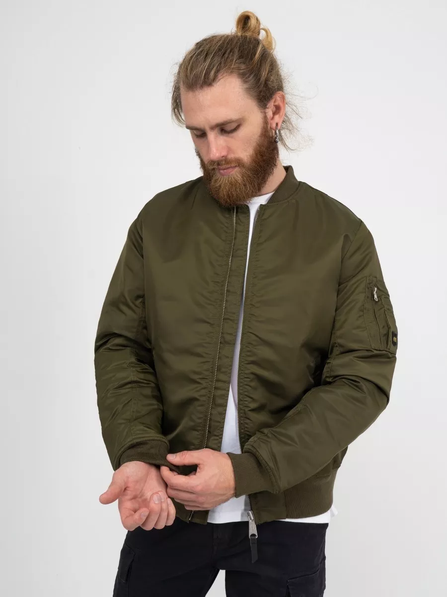 Куртка / Бомбер утепленный мужской ''Westford MA-1'' (Olive Drab) Vintage Industries Куртка / Бомбер утепленный мужской ''Westford MA-1'' (Olive Drab) Vintage Industries