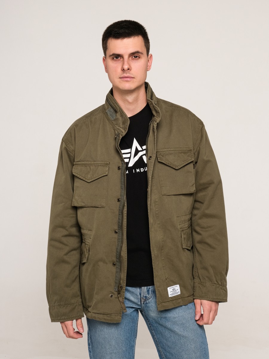 Куртка мужская "M-65 MOD Gen II" (Olive Green) Alpha Industries