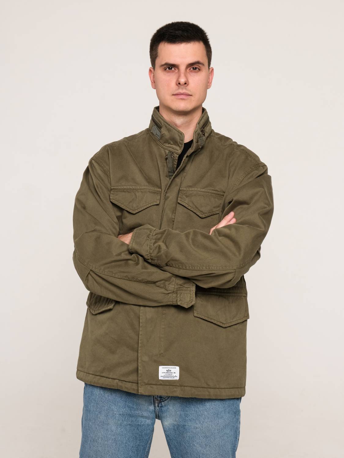 Куртка мужская "M-65 MOD Gen II" (Olive Green) Alpha Industries