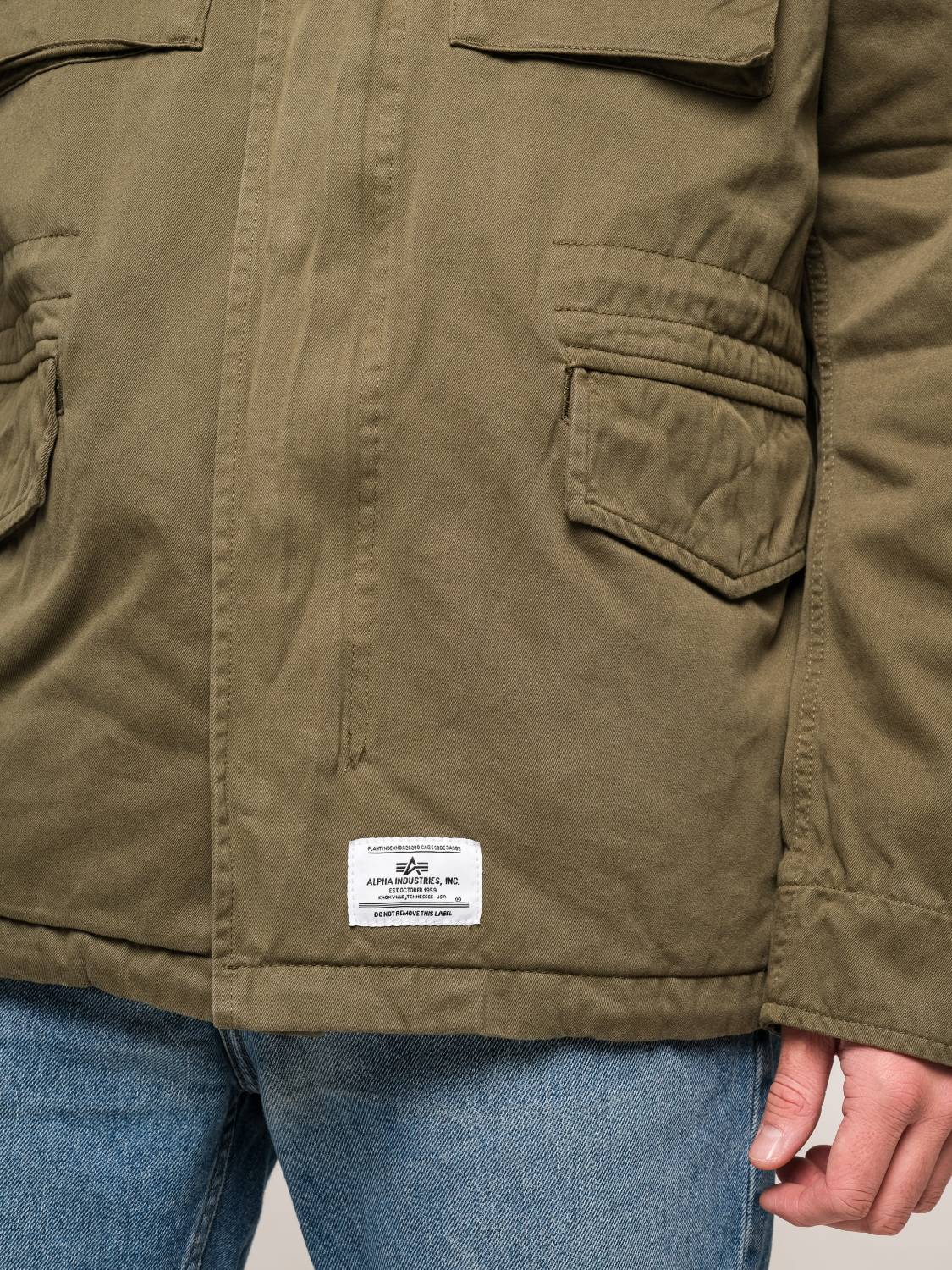 Куртка мужская "M-65 MOD Gen II" (Olive Green) Alpha Industries