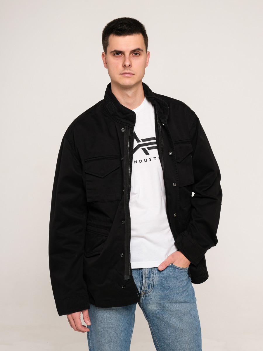 Куртка мужская "M-65 MOD Gen II" (Black) Alpha Industries