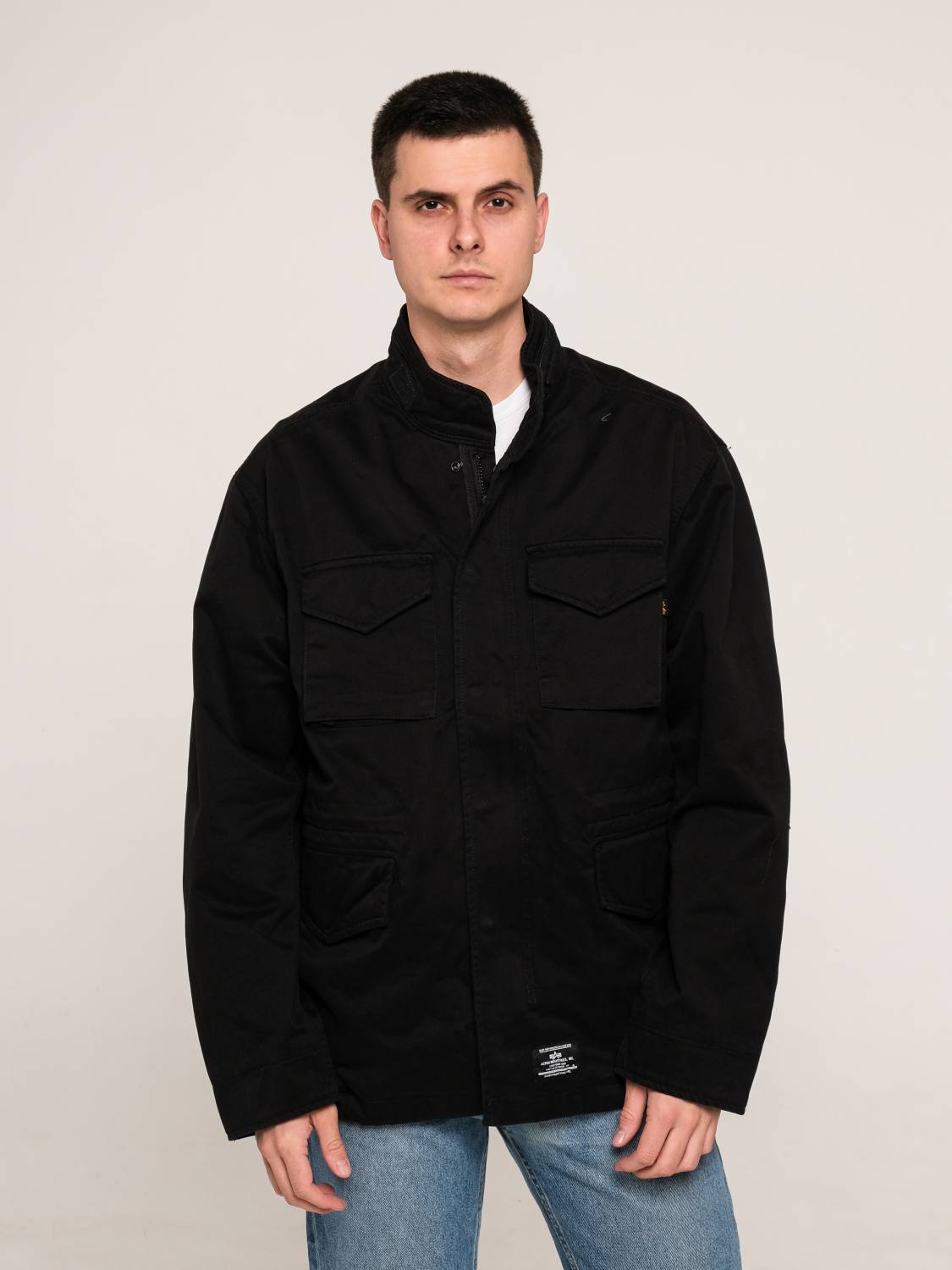 Куртка мужская "M-65 MOD Gen II" (Black) Alpha Industries