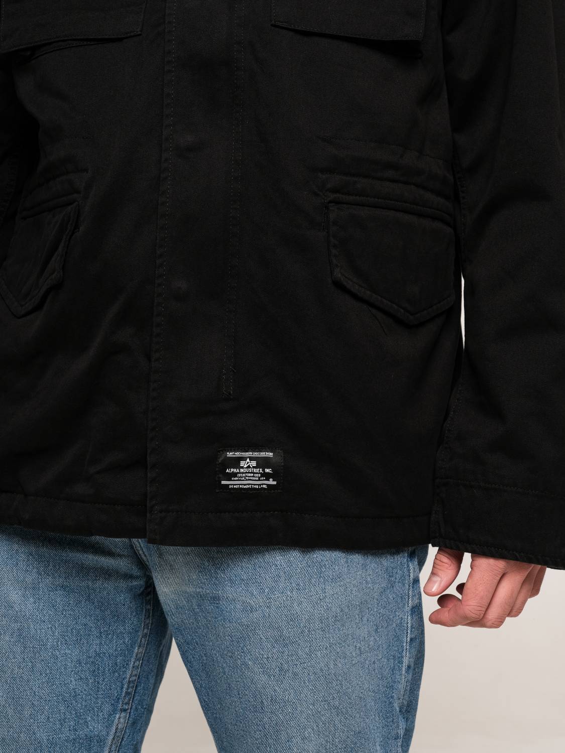 Куртка мужская "M-65 MOD Gen II" (Black) Alpha Industries