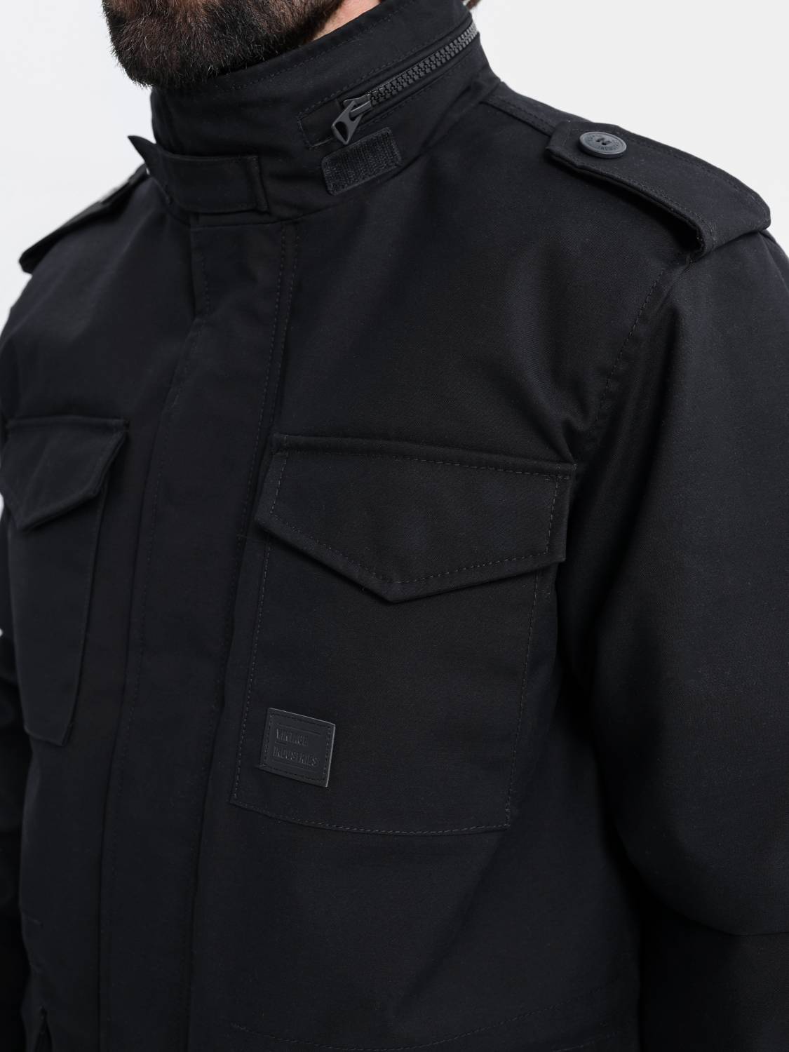 Куртка утепленная мужская "Brent" (Black) Vintage Industries