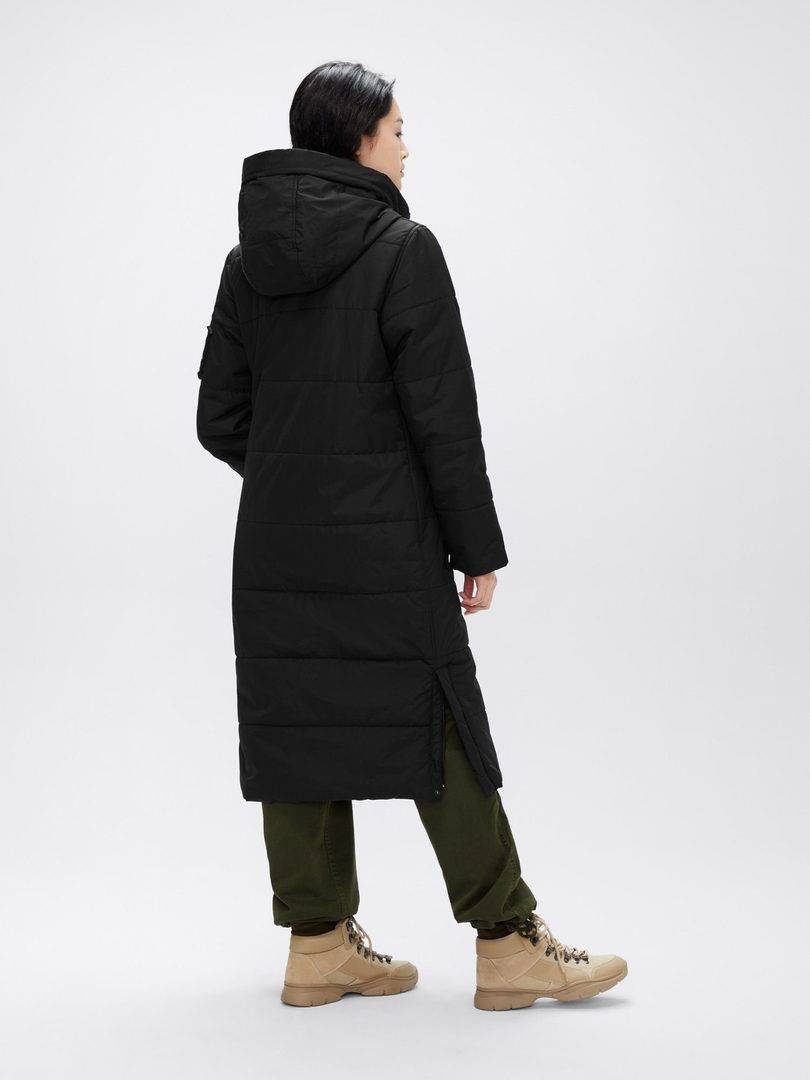 Куртка / Парка теплая женская "Sierra Primaloft" (Black) Alpha Industries