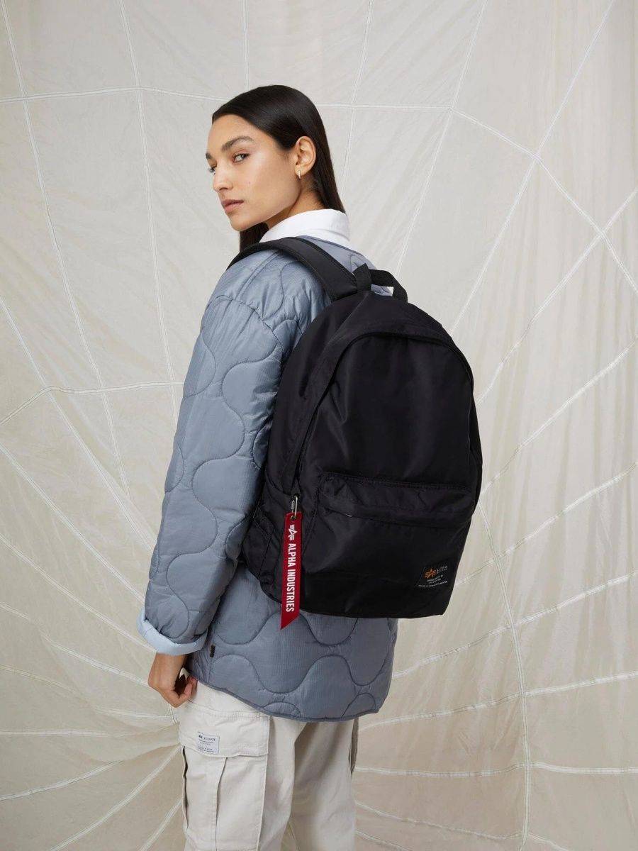 Рюкзак "Crew Backpack" (Black) Alpha Industries