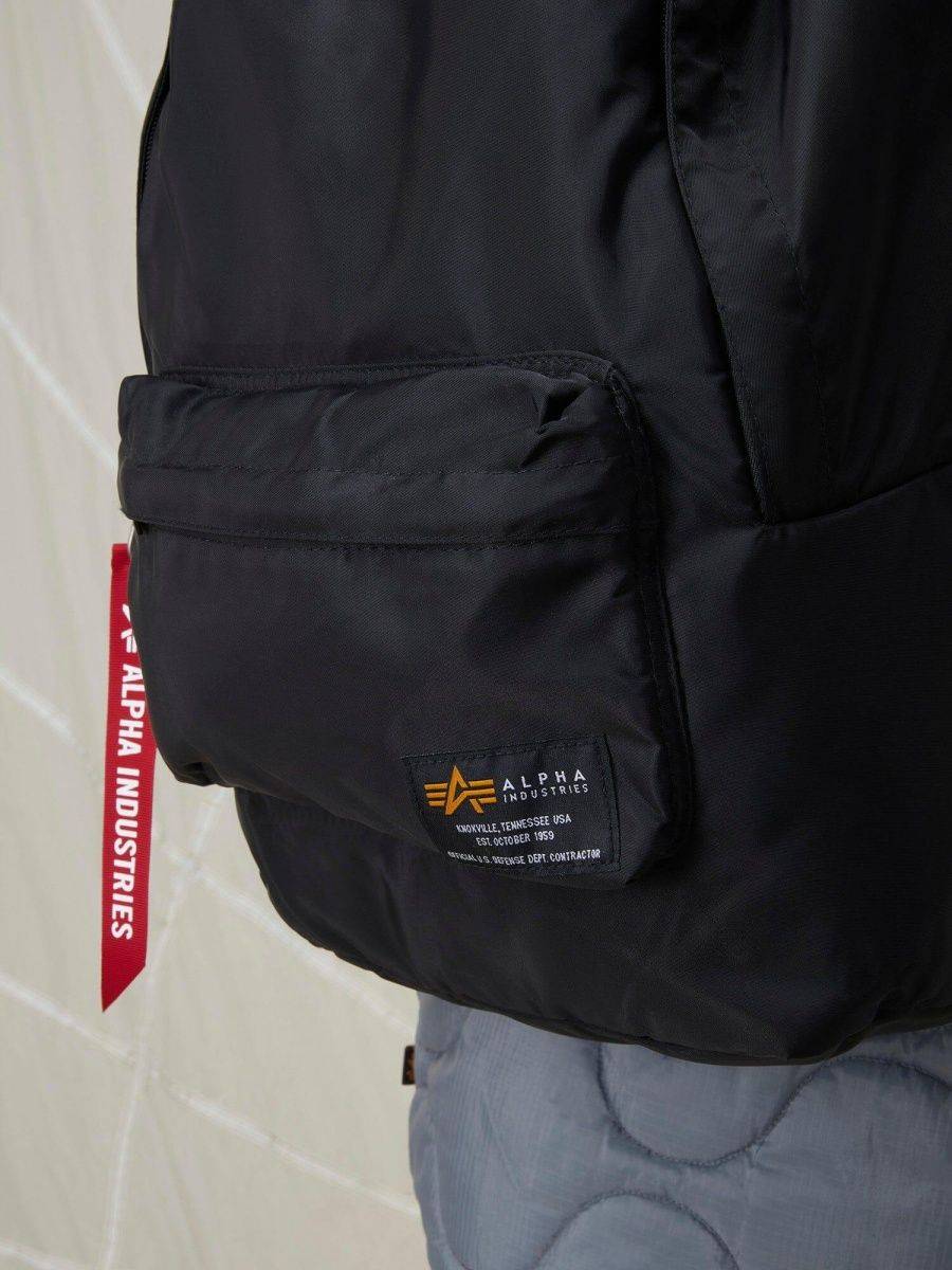 Рюкзак "Crew Backpack" (Black) Alpha Industries