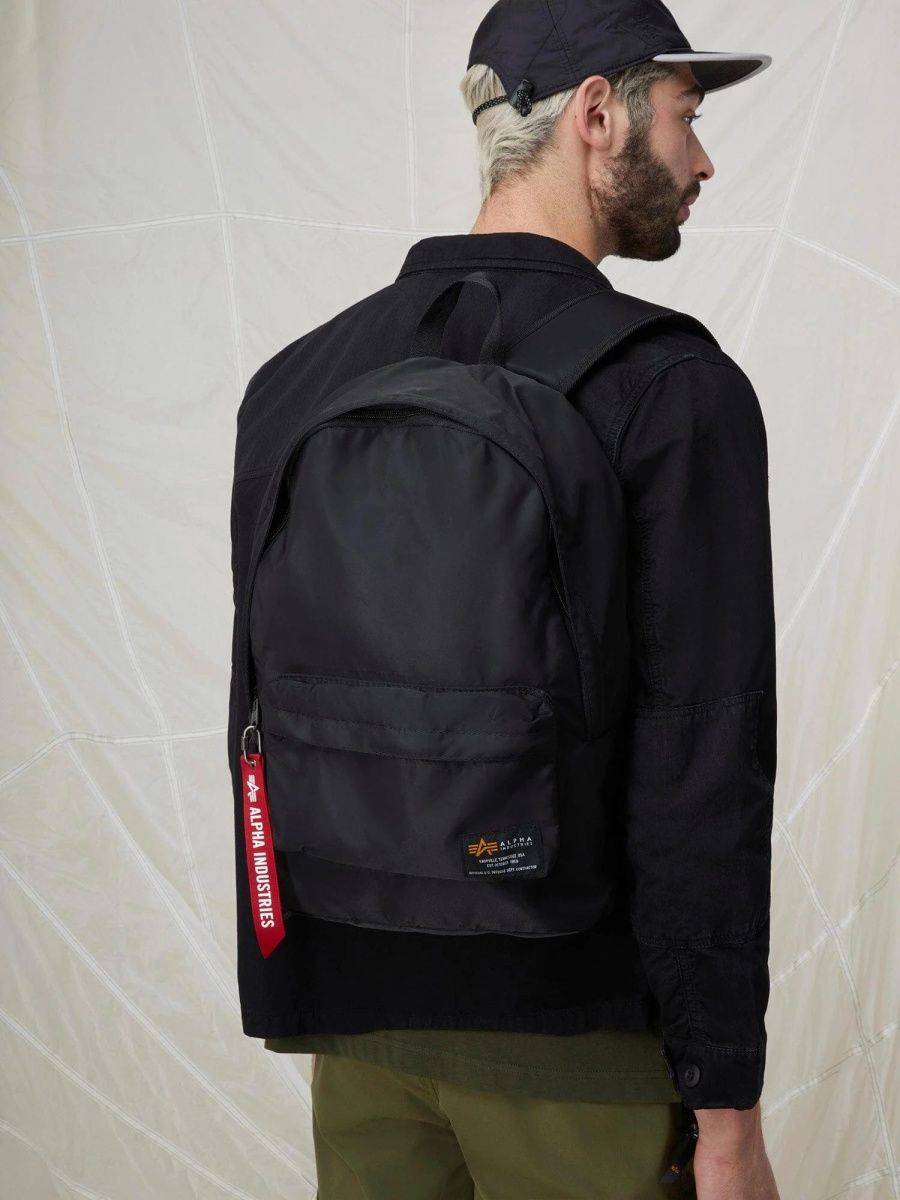 Рюкзак "Crew Backpack" (Black) Alpha Industries