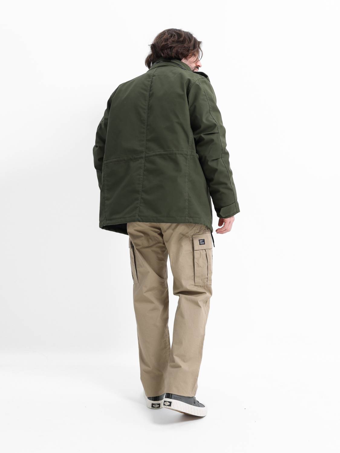 Куртка утепленная мужская "Brent" (Dark Olive) Vintage Industries