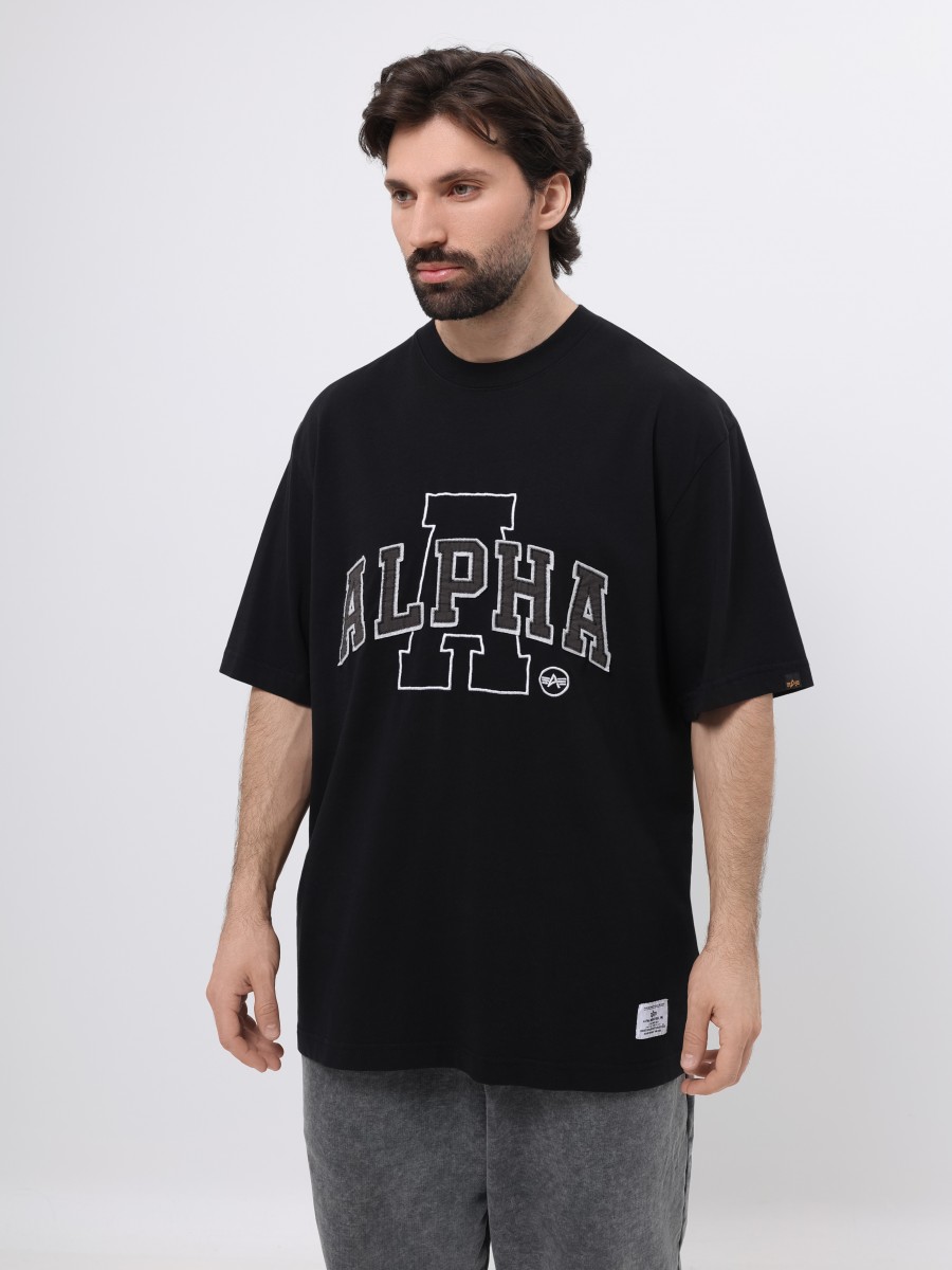 Футболка "UNFRM Uni Tee" (Black) Alpha Industries