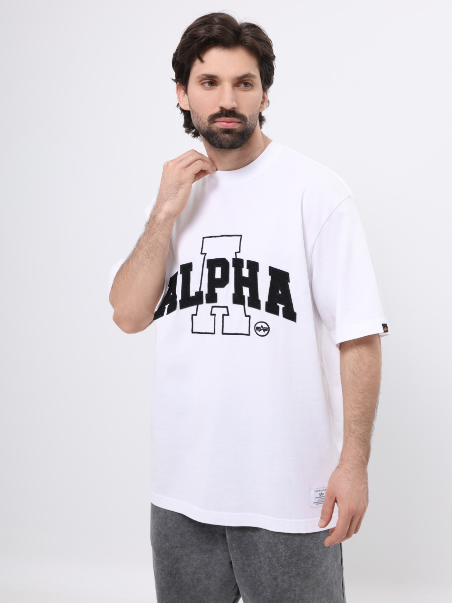 Футболка "UNFRM Uni Tee" (White) Alpha Industries