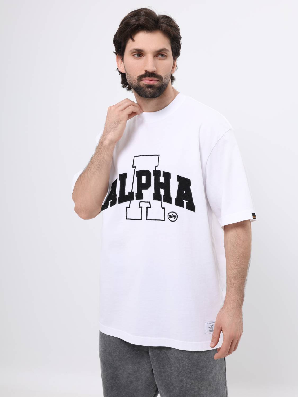 Футболка "UNFRM Uni Tee" (White) Alpha Industries