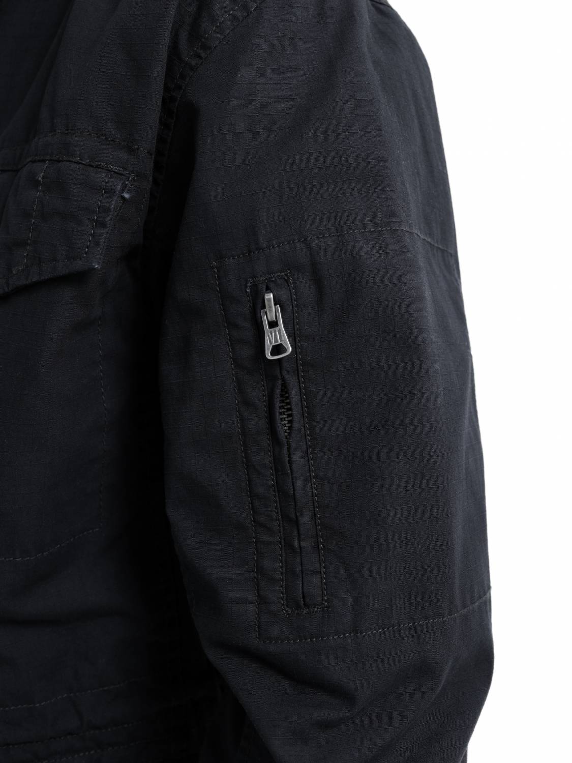 Куртка / Ветровка мужская "Cranford" (Black) Vintage Industries