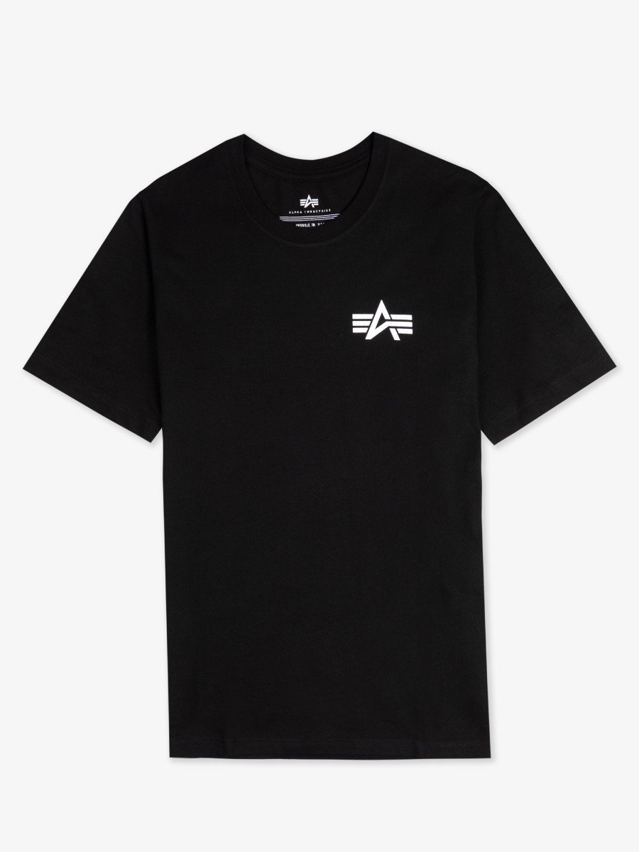 Футболка "Small Logo" (Black) Alpha Industries 
