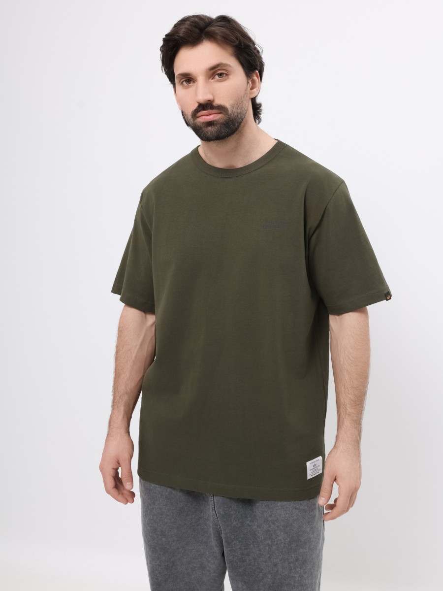 Футболка "PT Base Tee" (Olive) Alpha Industries