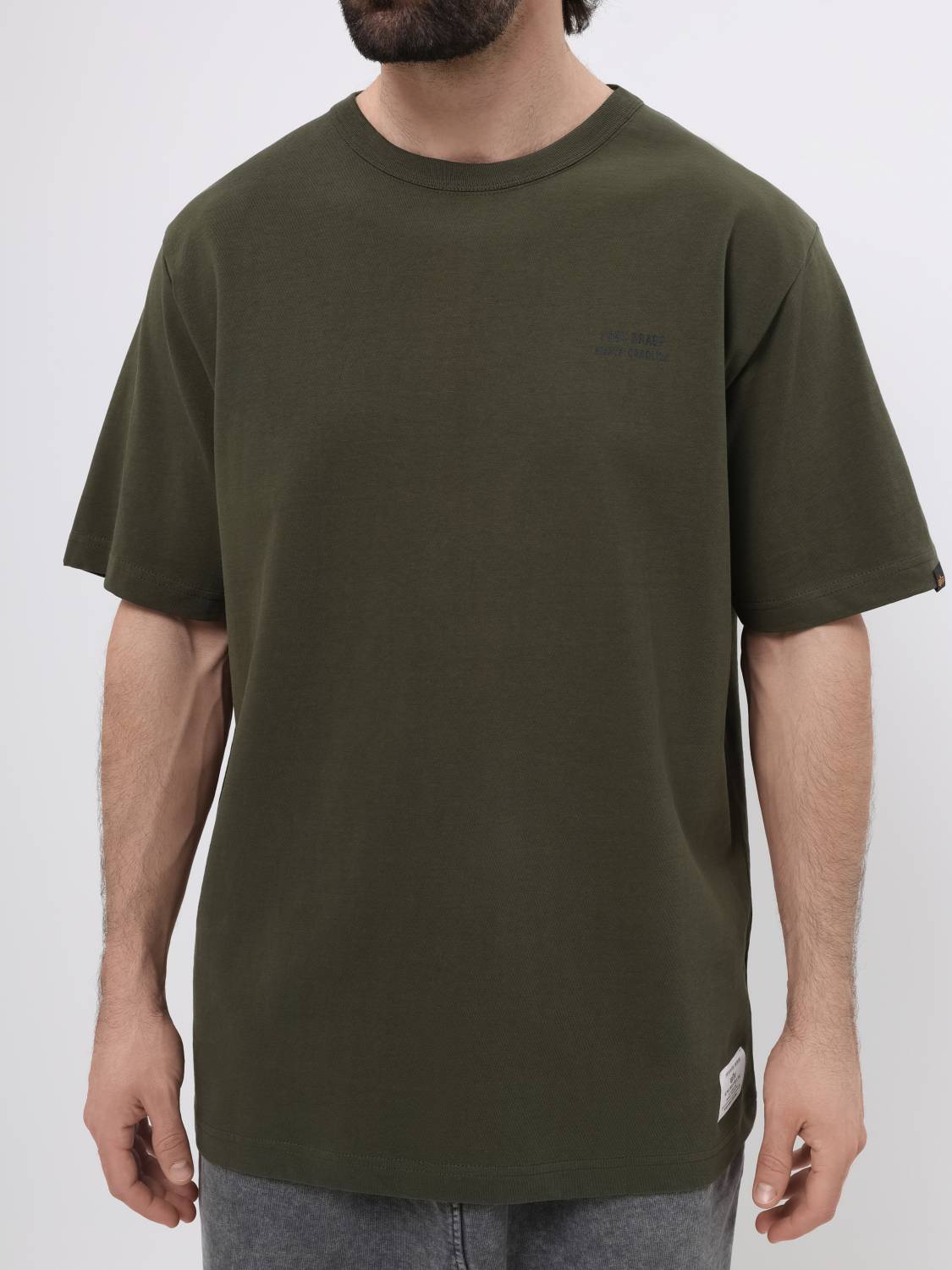 Футболка "PT Base Tee" (Olive) Alpha Industries