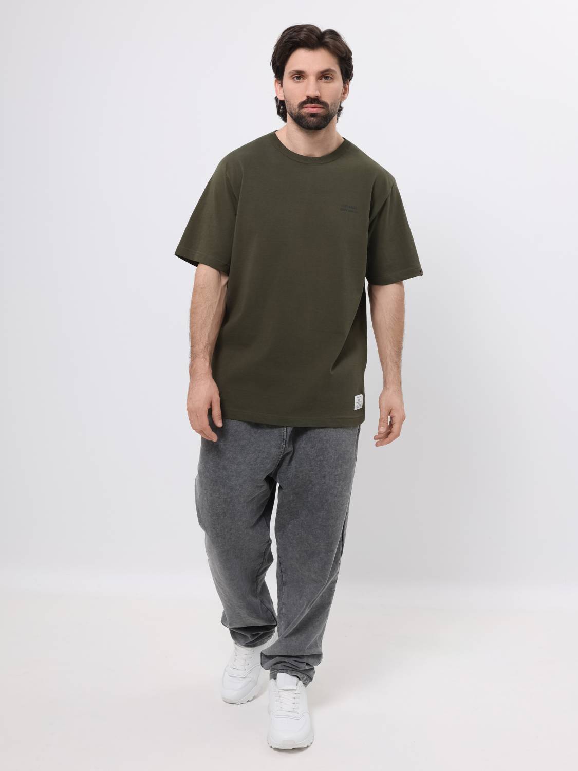 Футболка "PT Base Tee" (Olive) Alpha Industries