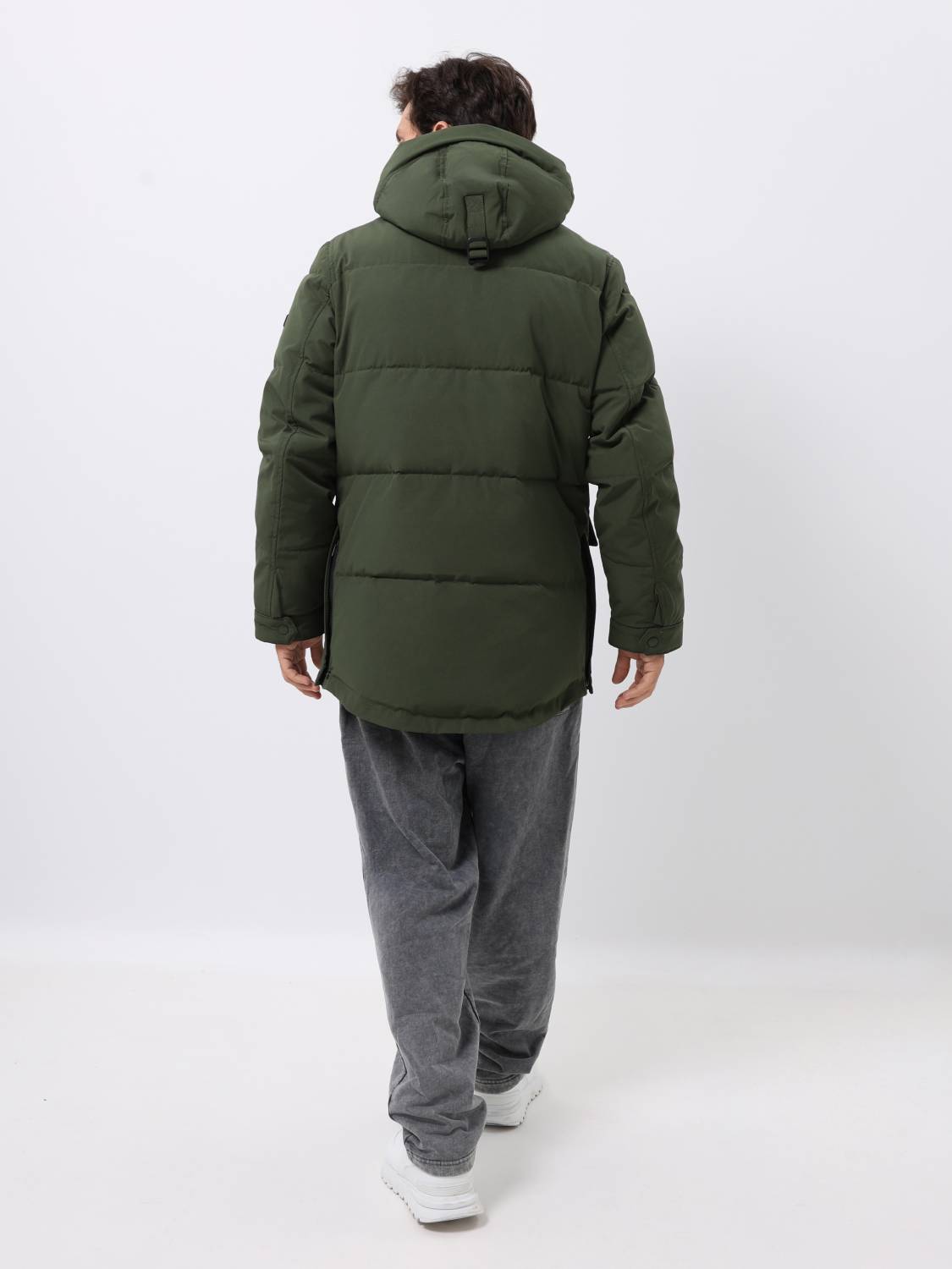 Куртка / Парка теплая пуховая мужская "Milo" (Drab) Vintage Industries Куртка / Парка теплая пуховая мужская "Milo" (Drab) Vintage Industries