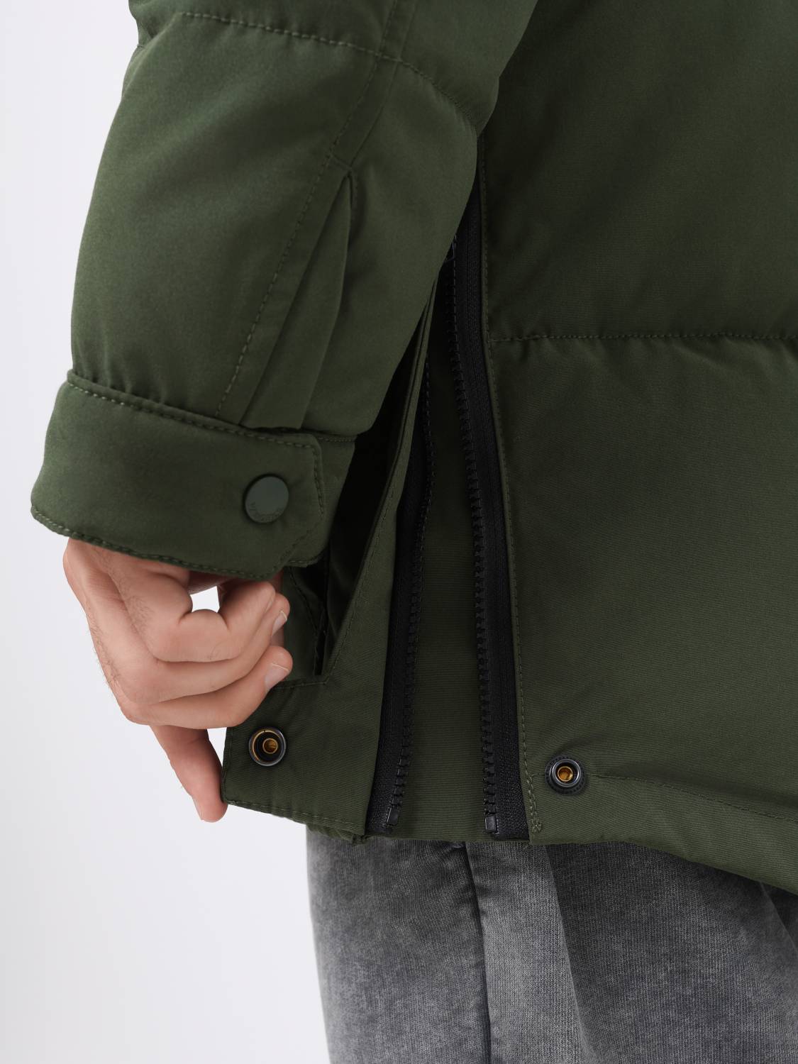 Куртка / Парка теплая пуховая мужская "Milo" (Drab) Vintage Industries Куртка / Парка теплая пуховая мужская "Milo" (Drab) Vintage Industries