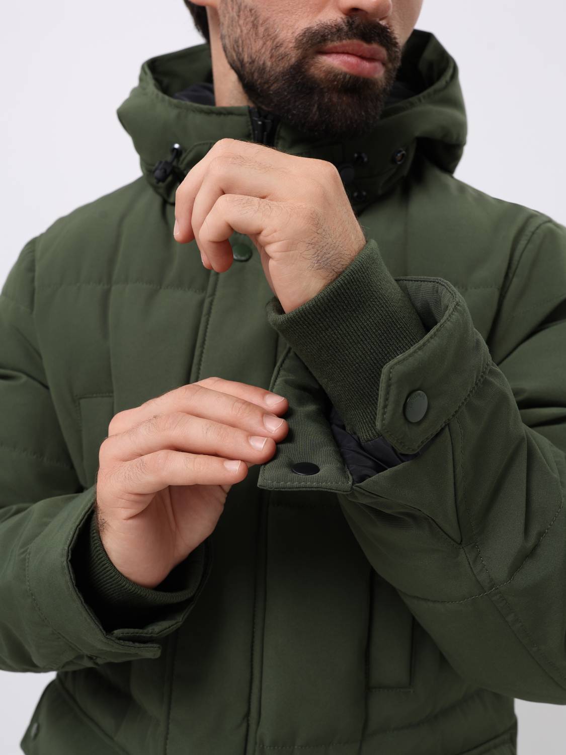 Куртка / Парка теплая пуховая мужская "Milo" (Drab) Vintage Industries Куртка / Парка теплая пуховая мужская "Milo" (Drab) Vintage Industries
