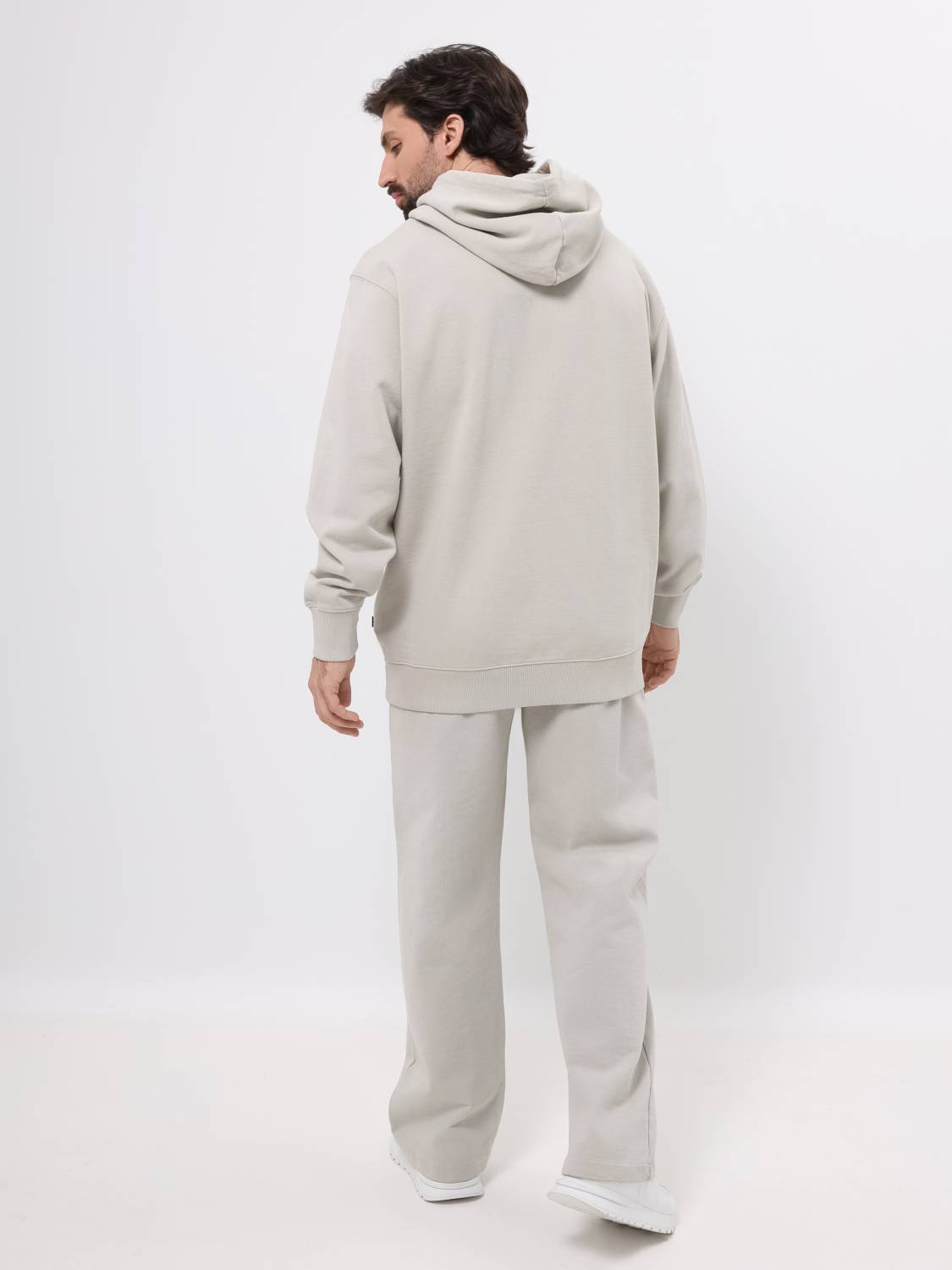 Худи / Толстовка "Essential French Hoodie Gen II" (Light Gray) Alpha Industries