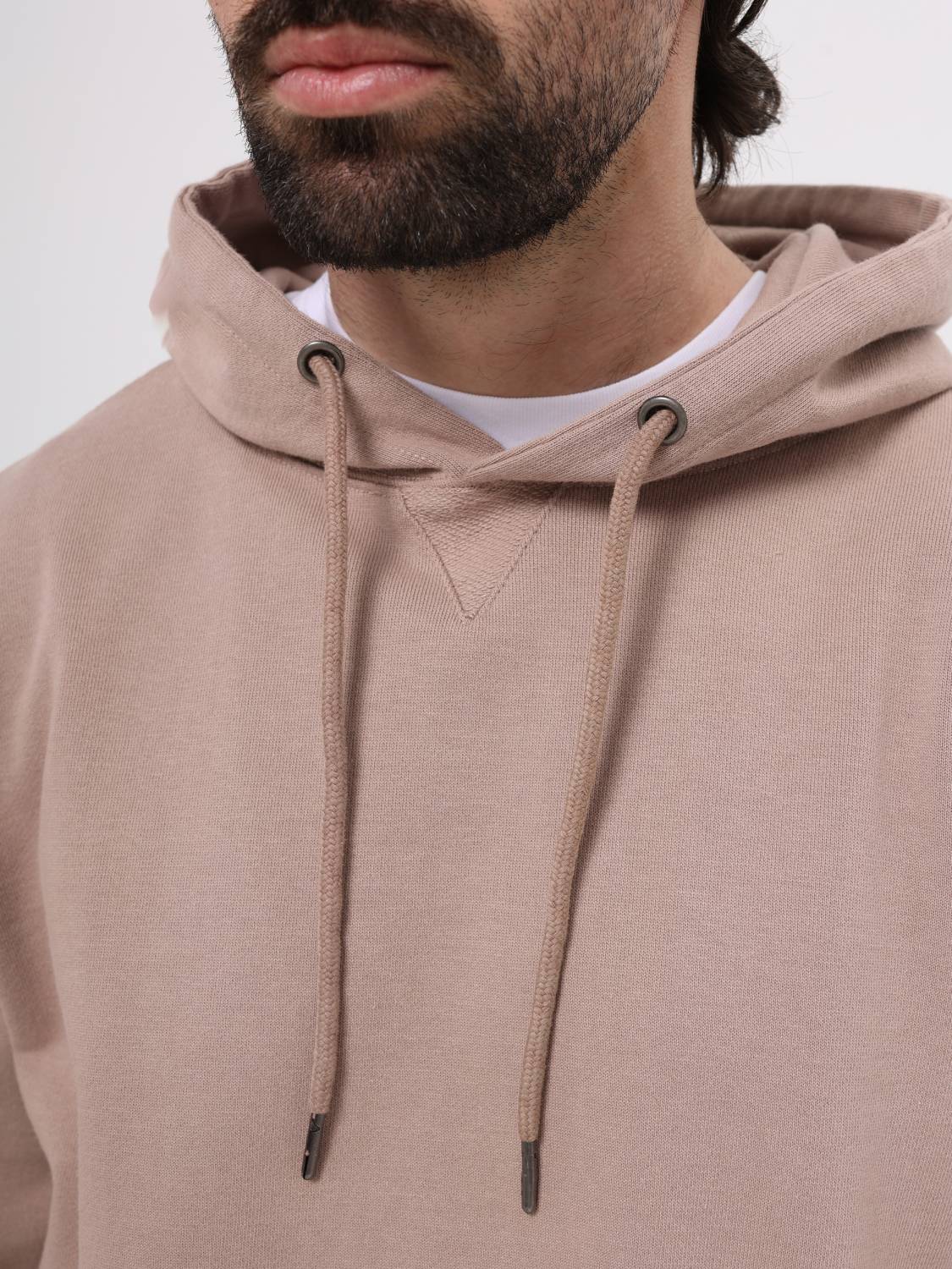 Худи / Толстовка "Essential French Hoodie Gen II" (Atlas Khaki) Alpha Industries