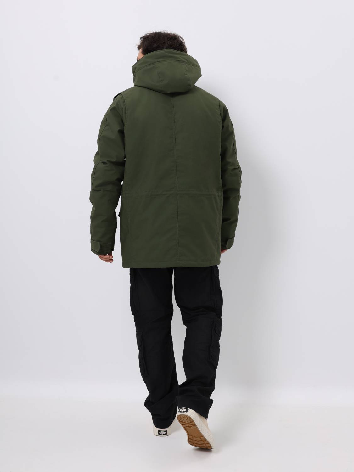 Куртка / Парка утепленная мужская "Darren" (Olive Drab) Vintage Industries Куртка / Парка утепленная мужская "Darren" (Olive Drab) Vintage Industries