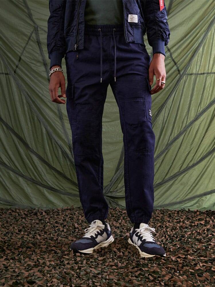 Брюки карго мужские "Cotton Jogger'' (Replica Blue) Alpha Industries