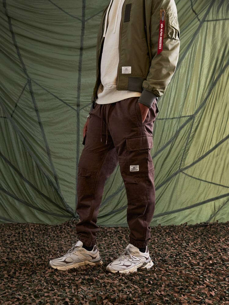 Брюки карго мужские "Cotton Jogger'' (Chocolate) Alpha Industries