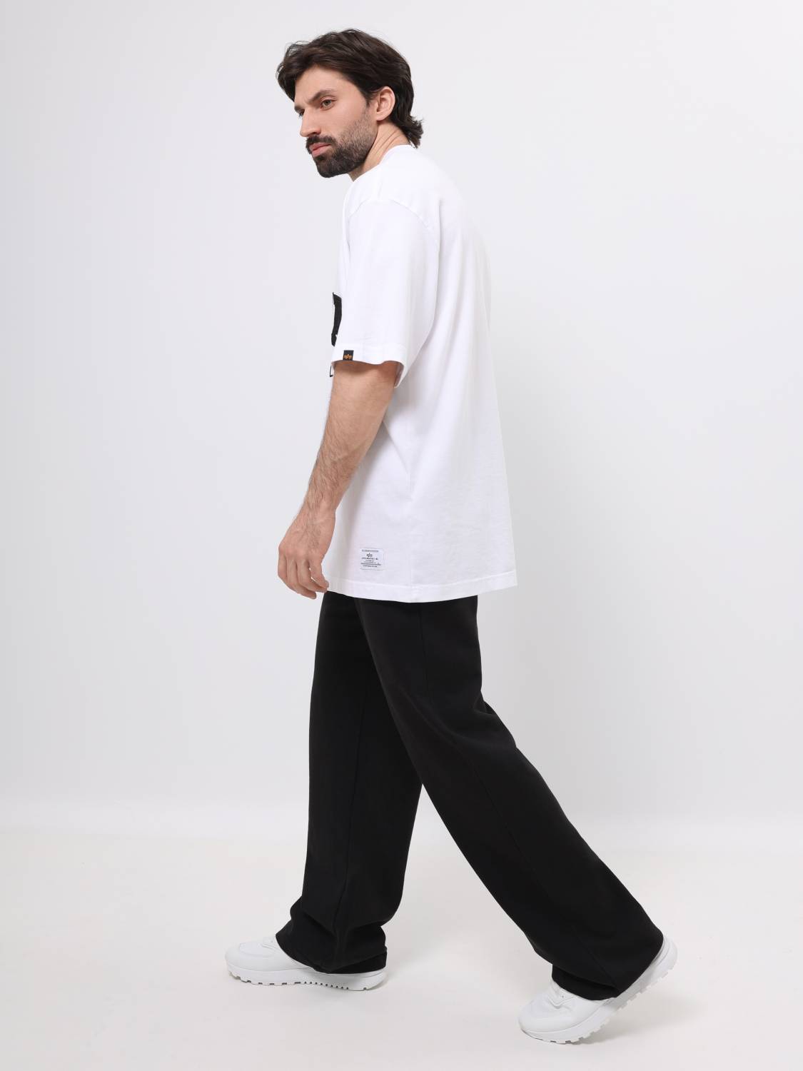 Брюки спортивные "Essential French Sweatpants'' (Black) Alpha Industries