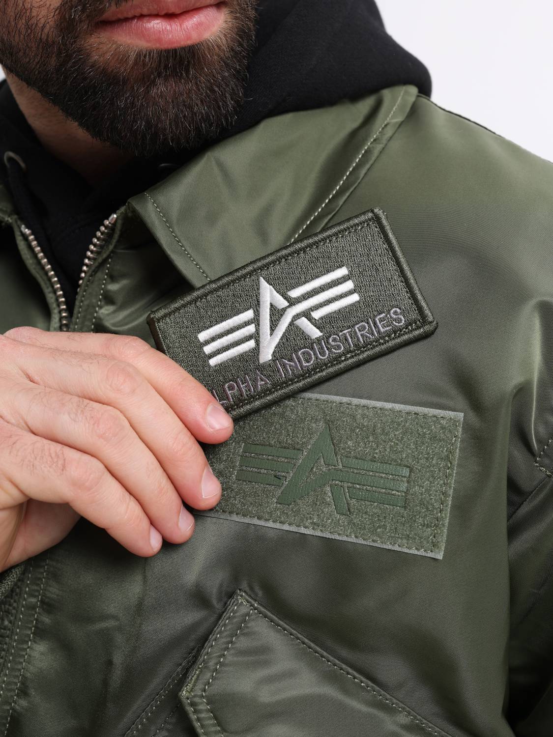 Куртка / Бомбер утепленный мужской "CWU 45/P" (Sage Green) Alpha Industries 