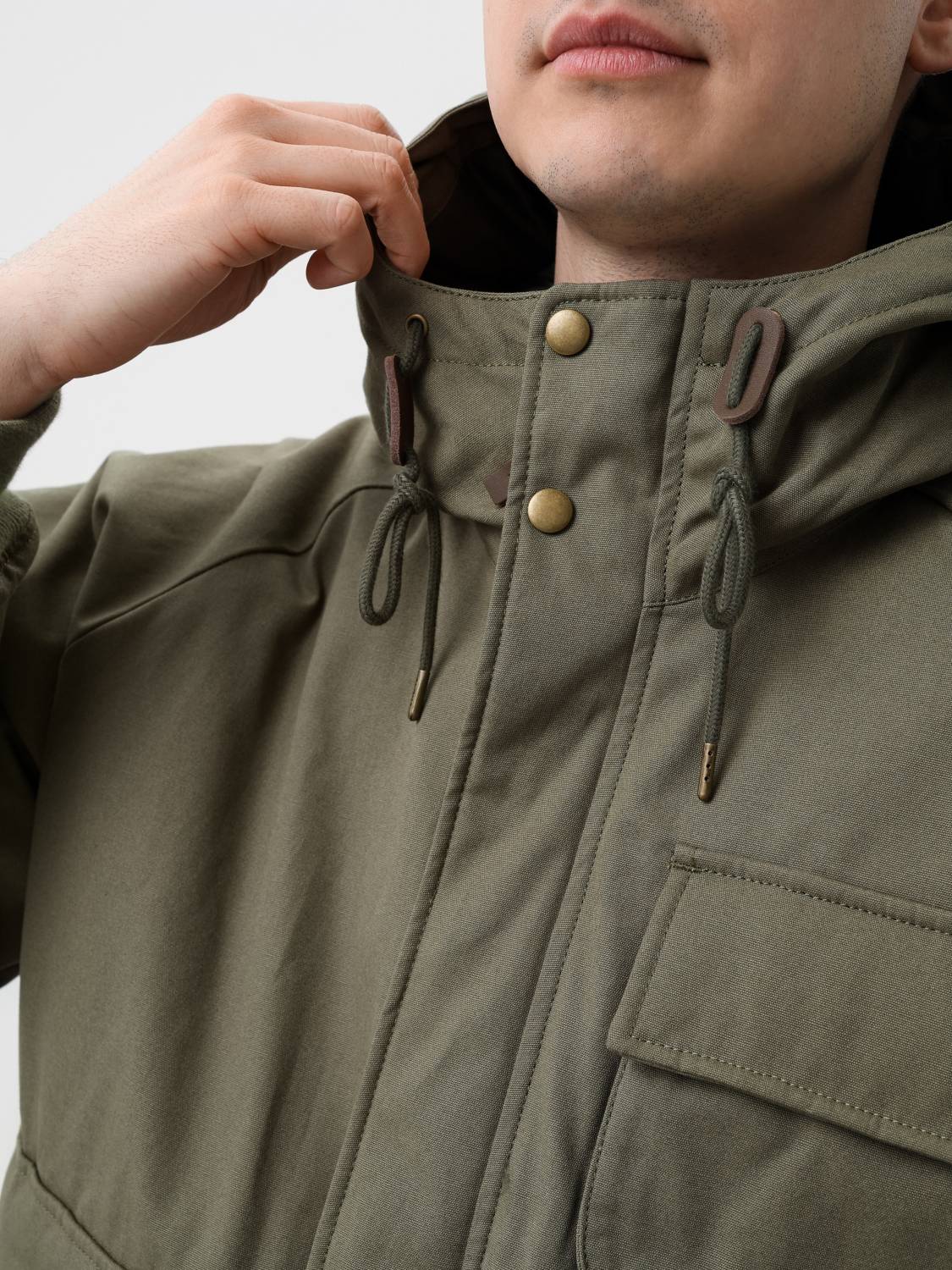 Куртка / Бомбер утепленный мужской ''MA-1 Hunting MOD'' (OG-107 Green) Alpha Industries