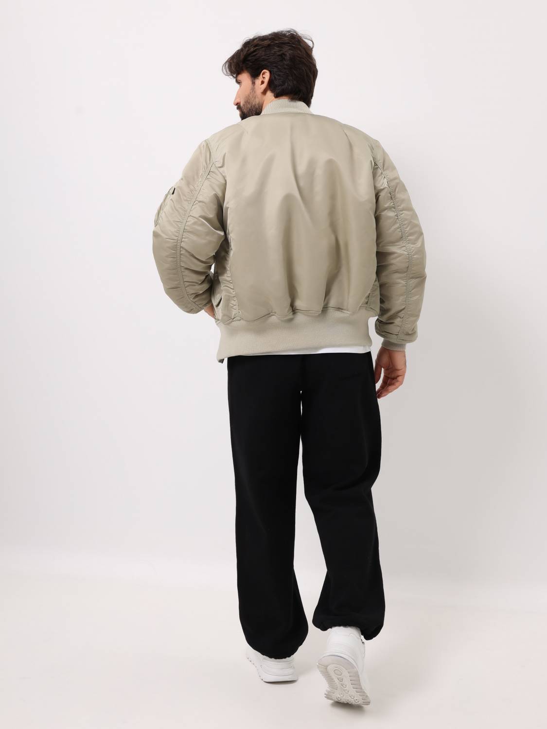 Куртка / Бомбер утепленный мужской ''MA-1'' (Mineral) Alpha Industries