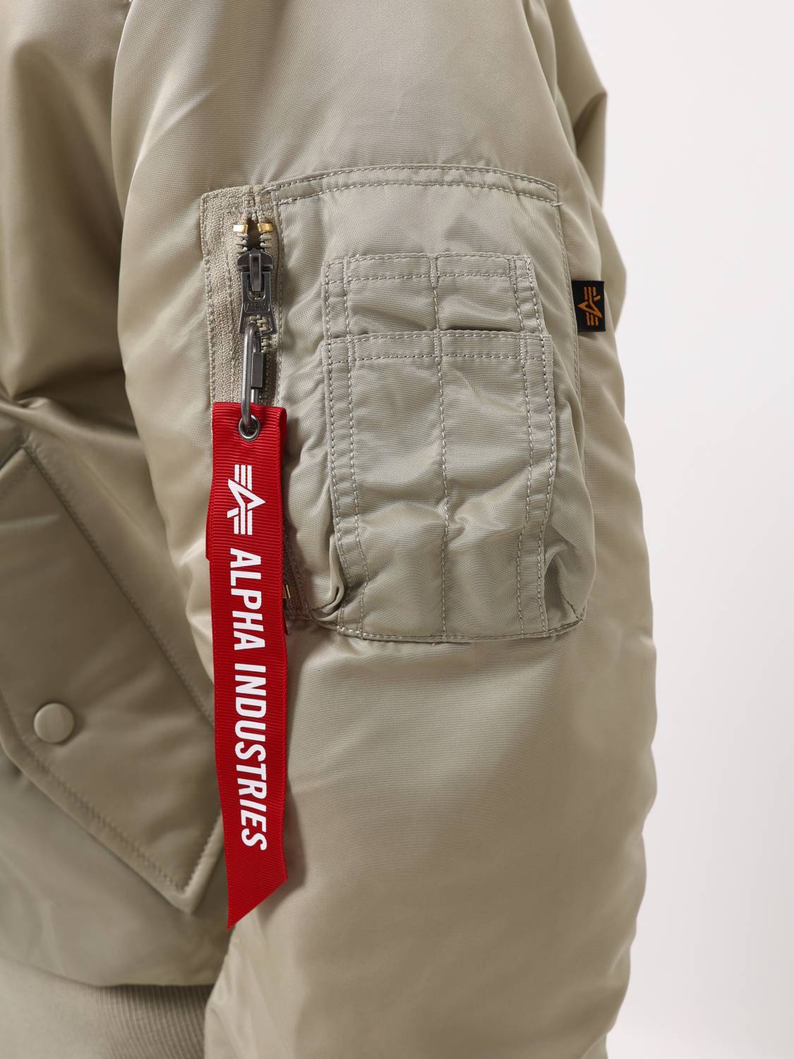 Куртка / Бомбер утепленный мужской ''MA-1'' (Mineral) Alpha Industries