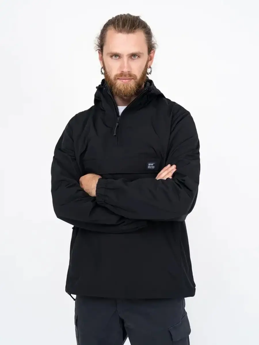 Куртка / Анорак / Ветровка мужская "Shooter" (Black) Vintage Industries Куртка / Анорак / Ветровка мужская "Shooter" (Black) Vintage Industries