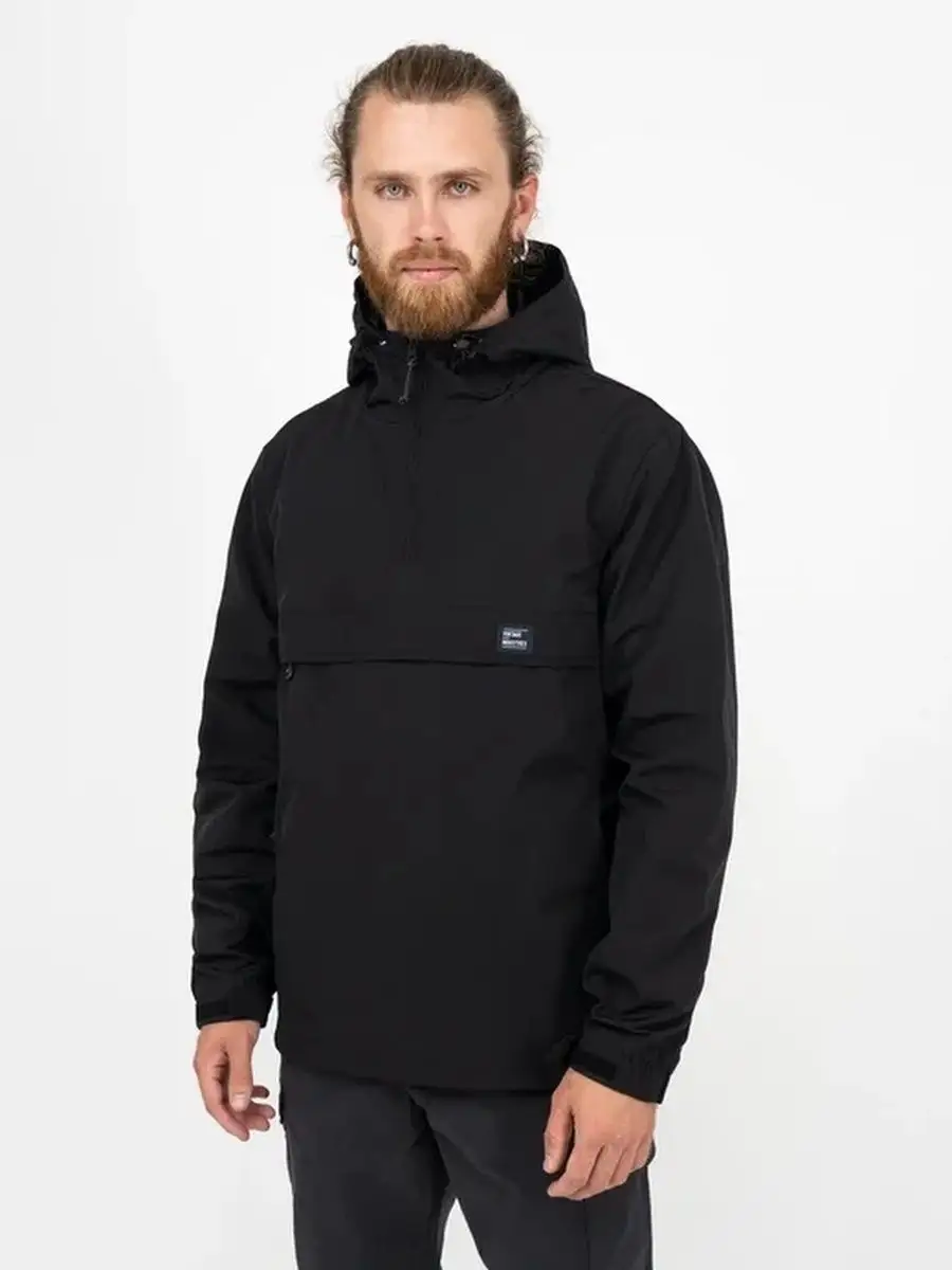 Куртка / Анорак / Ветровка мужская "Shooter" (Black) Vintage Industries Куртка / Анорак / Ветровка мужская "Shooter" (Black) Vintage Industries