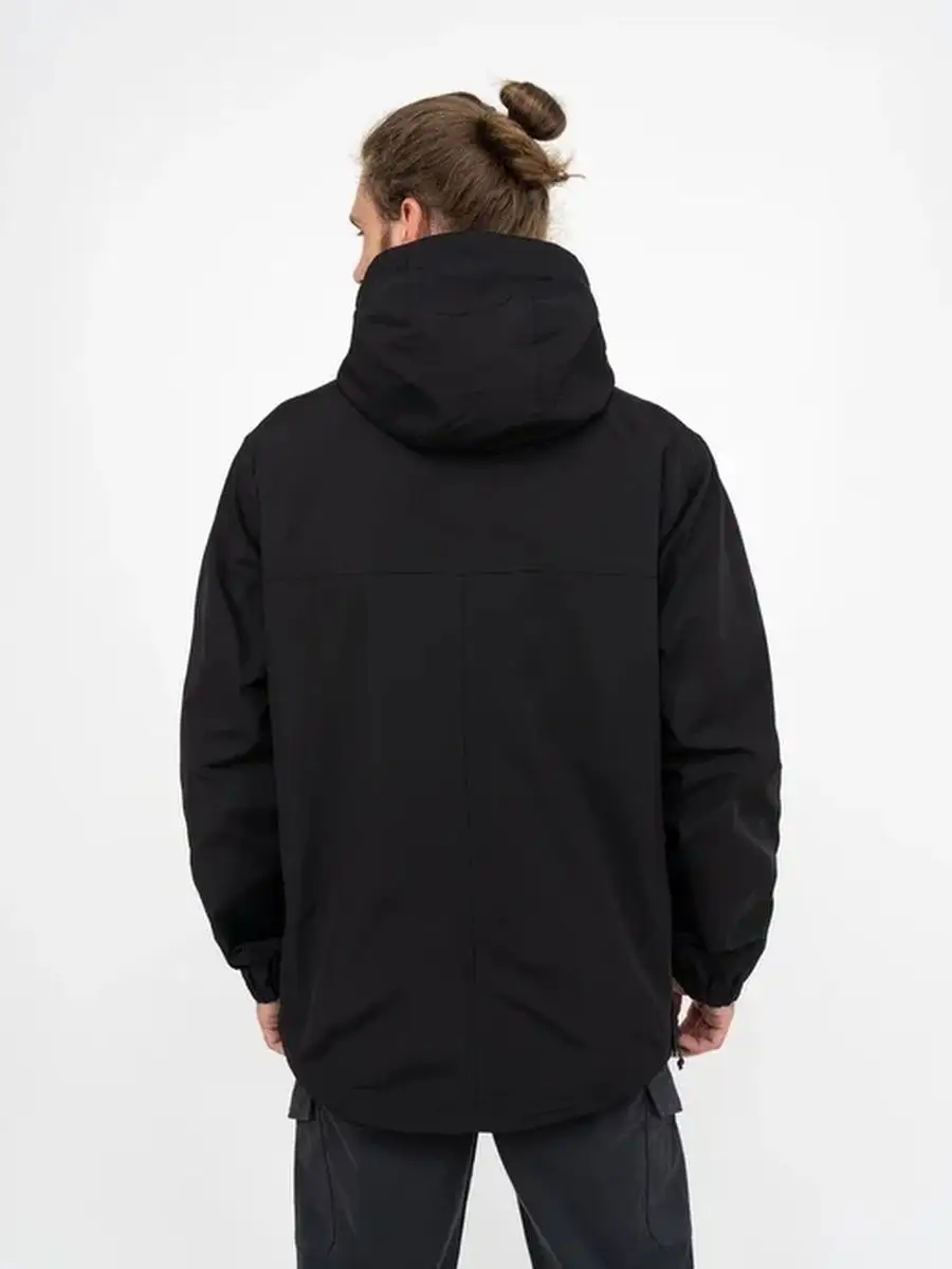 Куртка / Анорак / Ветровка мужская "Shooter" (Black) Vintage Industries Куртка / Анорак / Ветровка мужская "Shooter" (Black) Vintage Industries