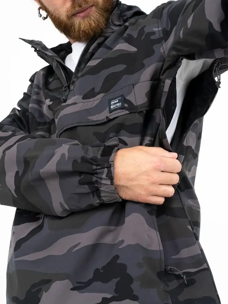 Куртка / Анорак / Ветровка мужская "Shooter" (Dark Camo) Vintage Industries