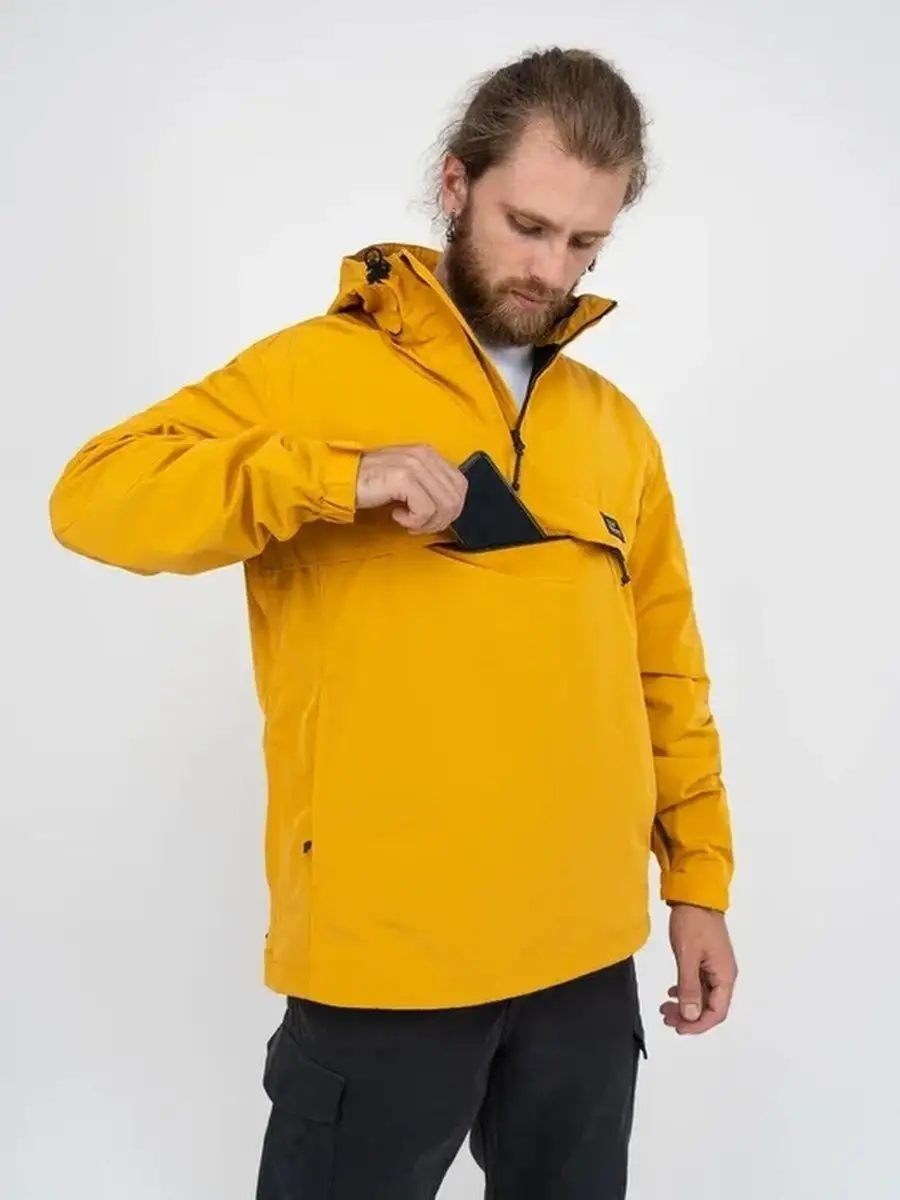 Куртка / Анорак / Ветровка мужская "Shooter" (Yellow) Vintage Industries Куртка / Анорак / Ветровка мужская "Shooter" (Yellow) Vintage Industries