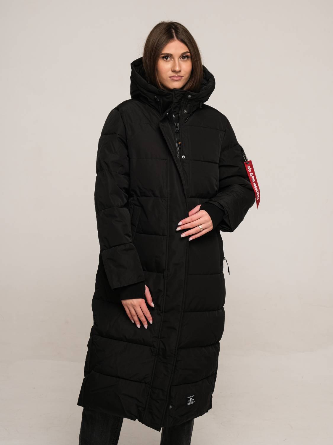 Куртка / Парка теплая женская "Sierra Gen II" (Black) Alpha Industries