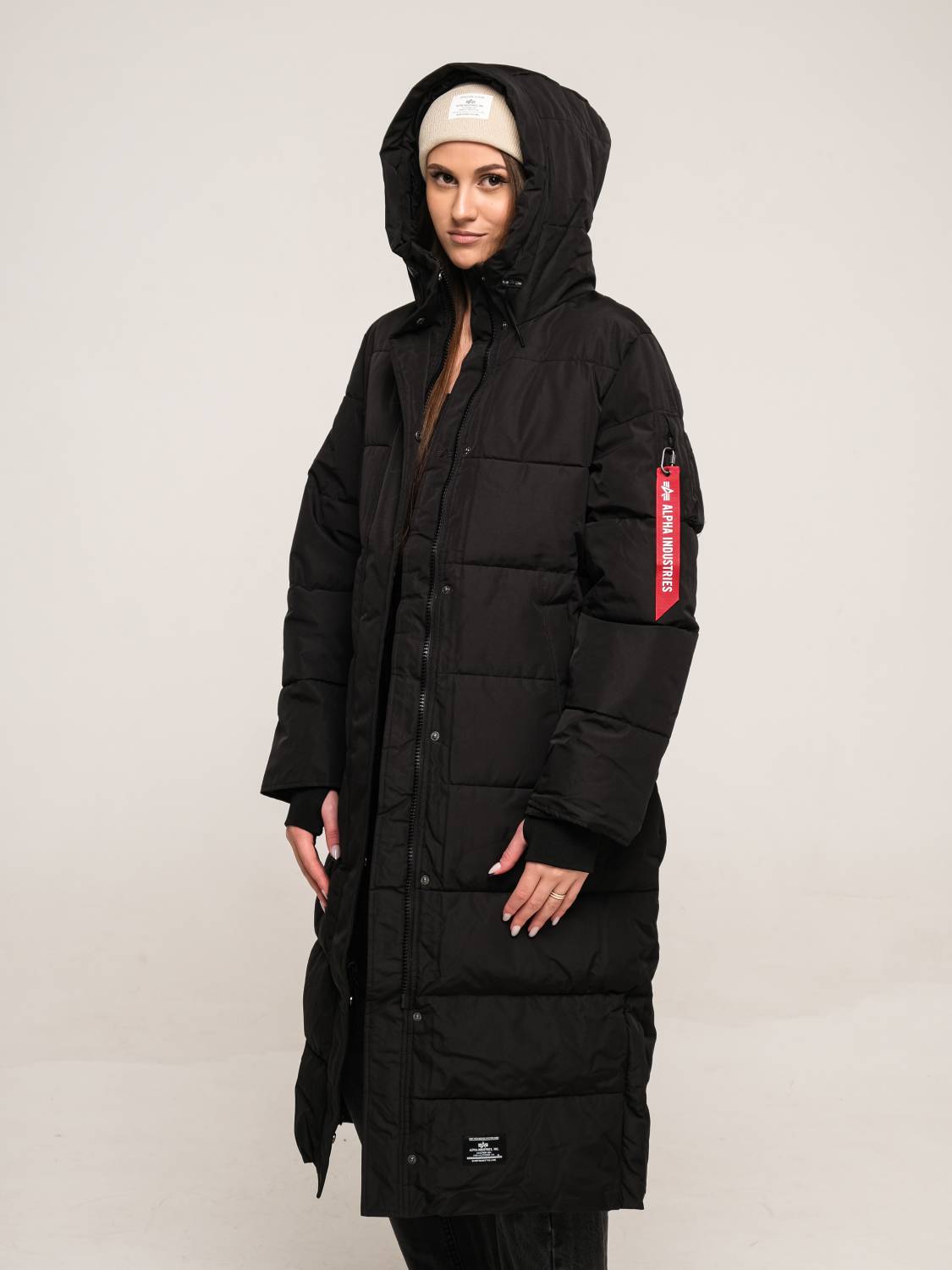 Куртка / Парка теплая женская "Sierra Gen II" (Black) Alpha Industries