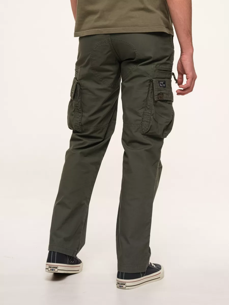 Брюки карго мужские "Rico'' (Olive) Vintage Industries