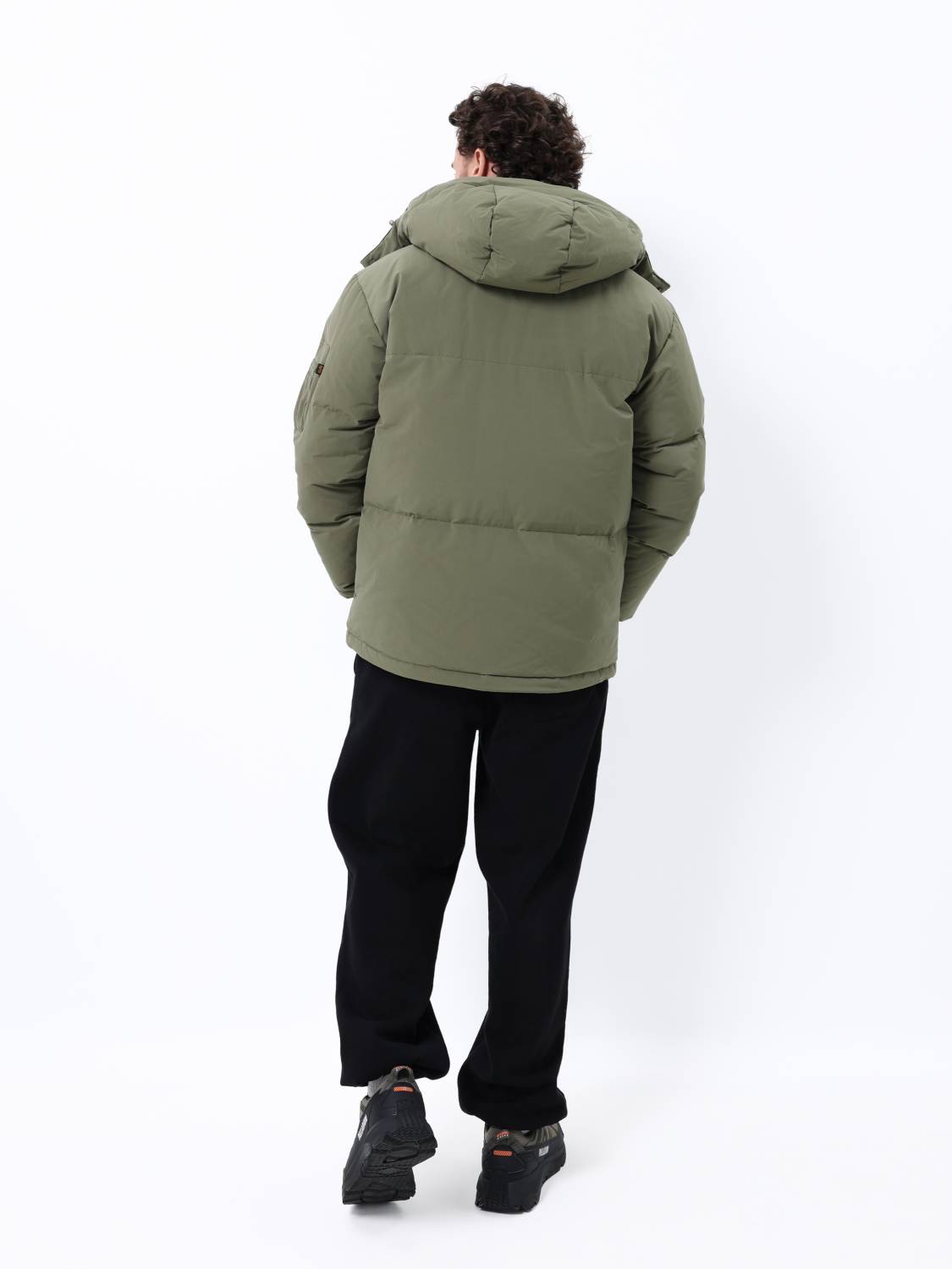 Пуховик / Парка теплая мужская "Puffer Parka" (OG-107 Green) Alpha Industries