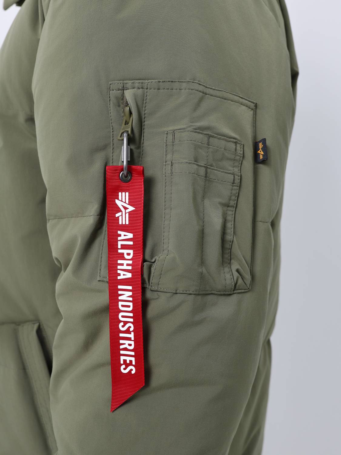 Пуховик / Парка теплая мужская "Puffer Parka" (OG-107 Green) Alpha Industries