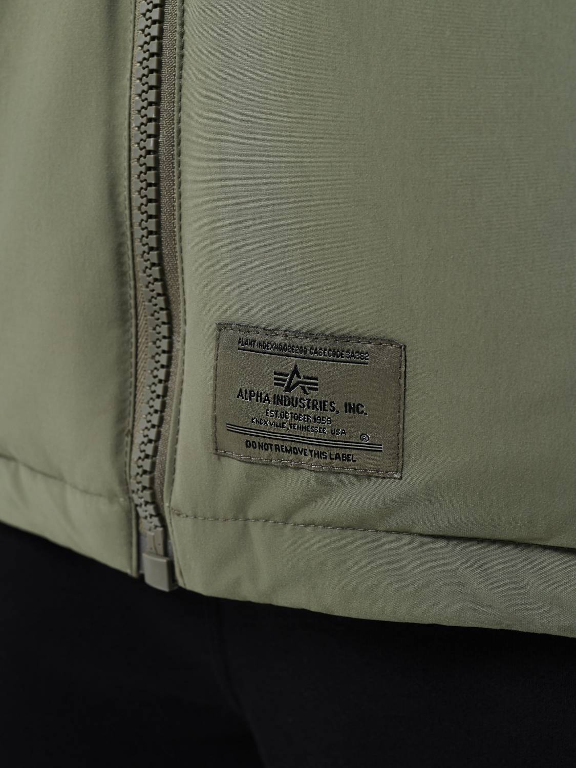 Пуховик / Парка теплая мужская "Puffer Parka" (OG-107 Green) Alpha Industries