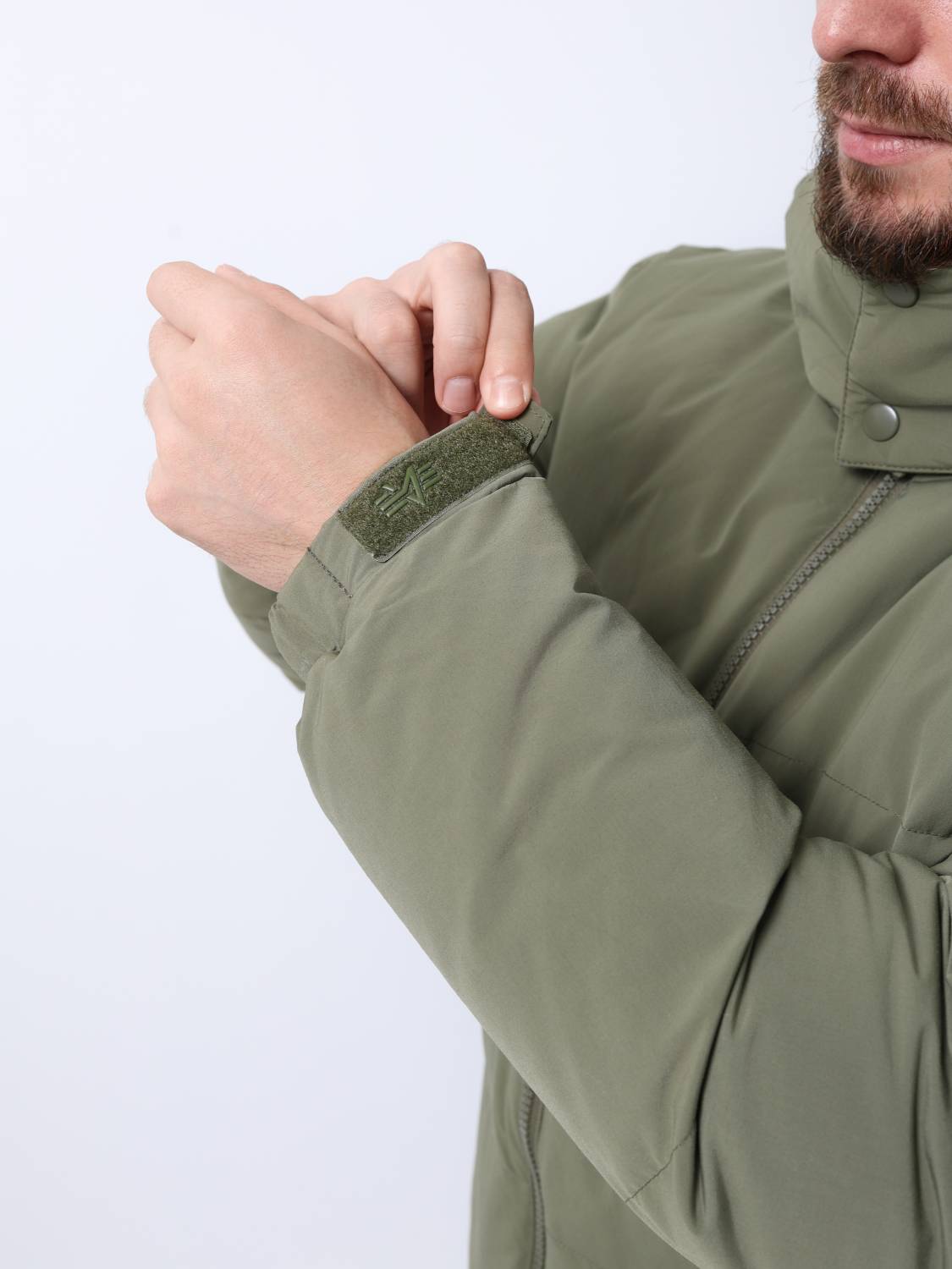 Пуховик / Парка теплая мужская "Puffer Parka" (OG-107 Green) Alpha Industries