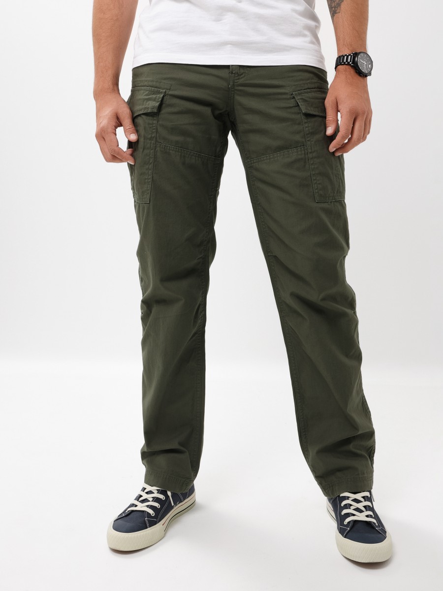 Брюки карго мужские "Lester'' (Olive) Vintage Industries